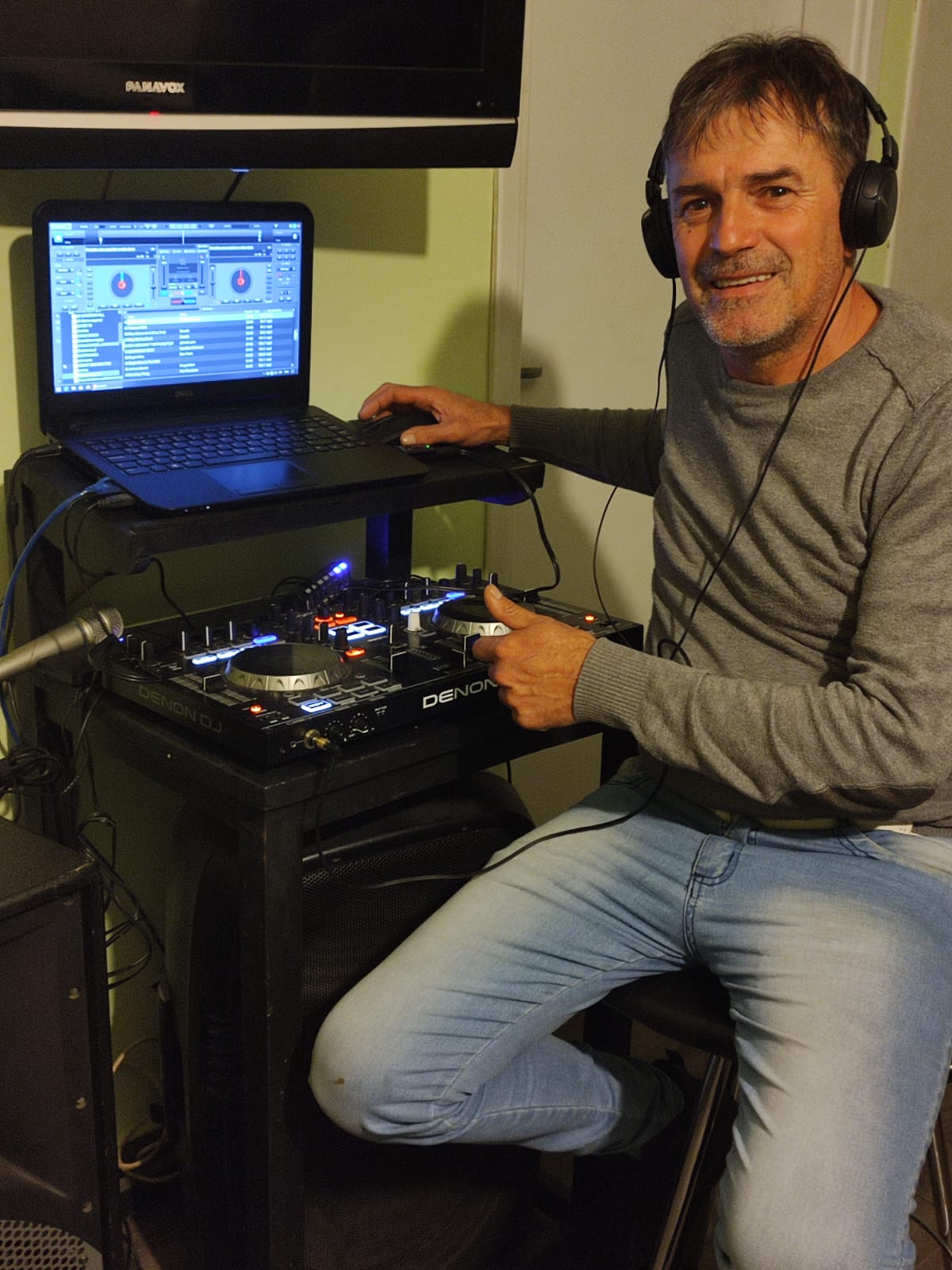 A side view of a plate of figs and berries.